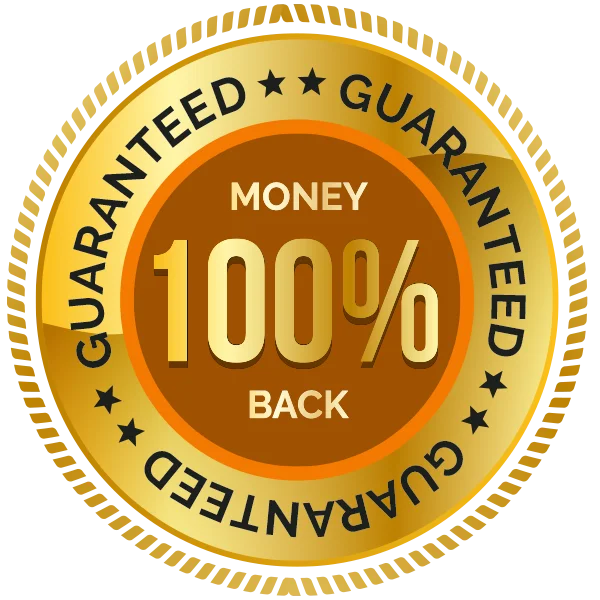 LipoBliss money back guarantee seal